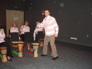 Langham Hotel Interactive Drumming Session